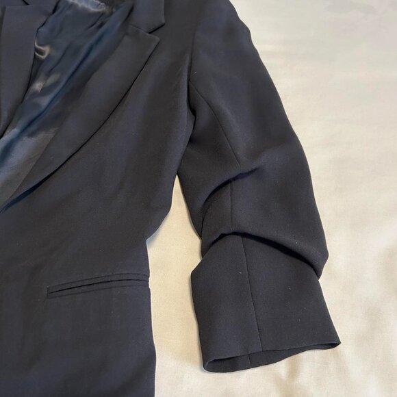 H&M Black Blazer 3/4-Length Sleeves | Size 0 - Picture 5 of 9
